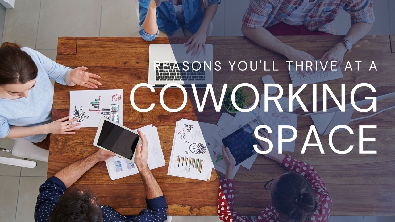 thrive in coworking space